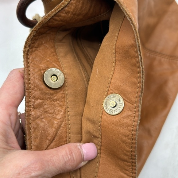 Banana Republic Carmel Color Boho Chic Tote Bag Braided Handle BRN5250C - Picture 5 of 13